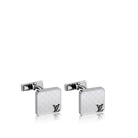 louis vuitton mens silver bracelet|louis vuitton cufflinks for men.